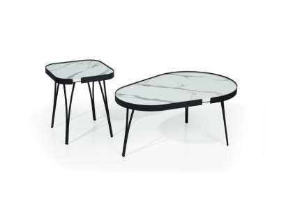 Modern Coffee table 2x for Living room Luxur Furniture Black Furniture